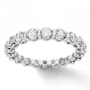 Diamond Round Cut Eternity Ring 1.50Ctw