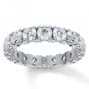Diamond Round Cut Eternity Ring 3.50Ctw