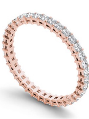 Diamond Princess Eternity Ring 1.05Ctw