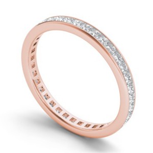 Diamond Princess Eternity Ring 1.10Ctw