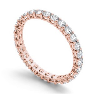 Diamond Round Cut Eternity Ring 1.10Ctw