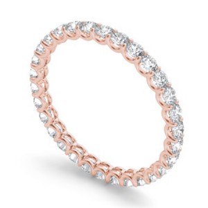 Diamond Round Cut Eternity Ring 1Ctw