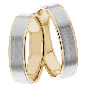 5.00mm Wide, Matching Wedding Ring Set