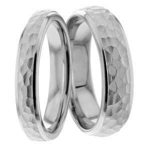 5.00mm Wide, His & Hers Wedding Band Sets