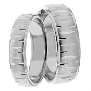 5.00mm Wide, Wedding Ring Set