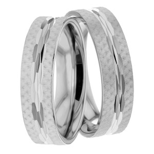 6mm Wide, Matching Wedding Ring Set