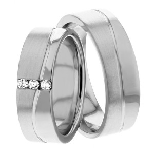 6mm Wide, Matching Wedding Ring Set