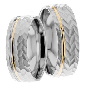 7mm Wide, Matching Wedding Ring Set