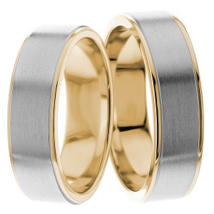 6mm Wide, Matching Wedding Ring Set