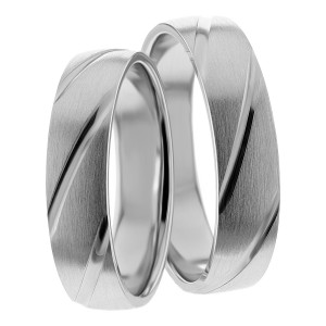 5mm Wide, Matching Wedding Ring Set