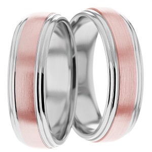 6mm Wide, Matching Wedding Ring Set