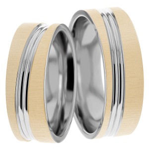 7mm Wide, Matching Wedding Ring Set