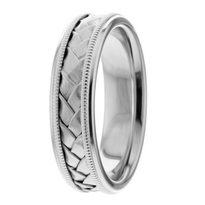 Braided Wedding Ring HM7015