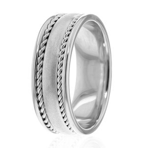 Handmade Wedding Band HM7021