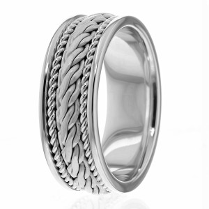 Handmade Wedding Band HM7041