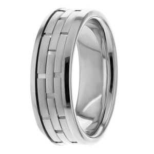 Watch Inspired Wedding Ring HM7064