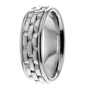 Watch Inspired Wedding Ring HM7084