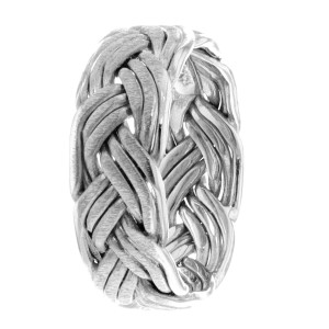 Triple Braid Wedding Ring HM7138