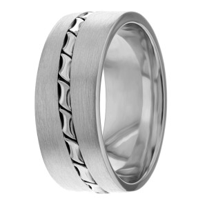 9mm Handmade Wedding Band HM7166