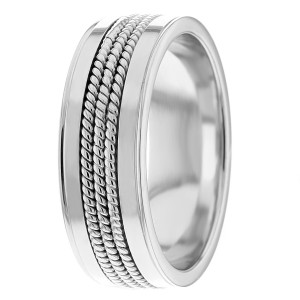 Triple Rope Wedding Band HM7196