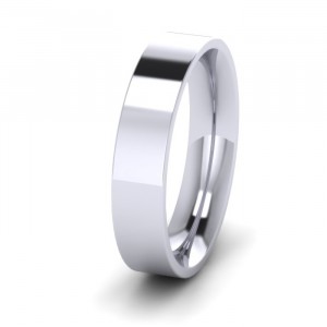 Flat Wedding Bands