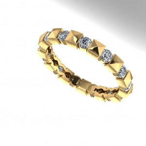 Diamond Eternity Ring 0.65Ctw