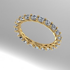 Diamond Eternity Ring 1.85Ctw