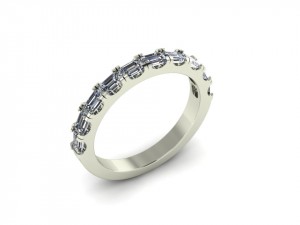 Diamond Anniversary Ring 0.70Ctw