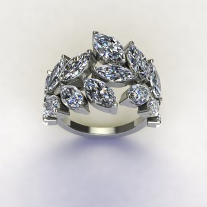 Diamond Anniversary Ring 5.75Ctw