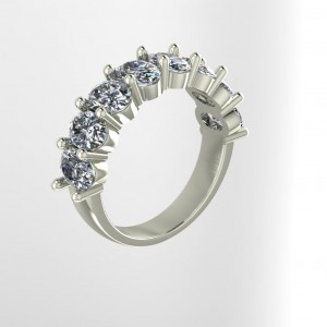 Diamond Anniversary Ring 3Ctw