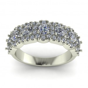 Diamond Anniversary Ring 1.65Ctw