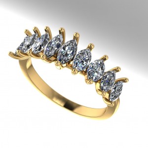 Diamond Anniversary Ring 1.40Ctw