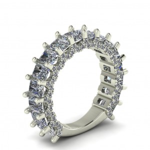 Diamond Anniversary Ring 3.45Ctw