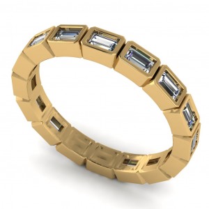 Diamond Baguette Eternity Ring 0.90Ctw