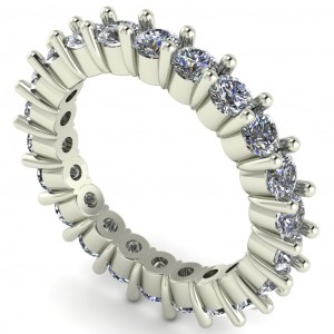 Diamond Round Cut Eternity Ring 1.75Ctw