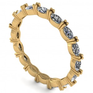 Diamond Marquise Eternity Ring 1.50Ctw
