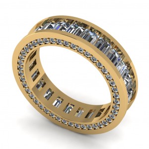 Diamond Baguette Eternity Ring 7.85Ctw