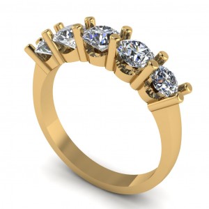 Diamond Round Cut Anniversary Ring 1.70Ctw