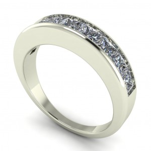 Diamond Princess Anniversary Ring 1Ctw
