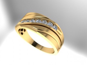 Curved Channel Tapered Band