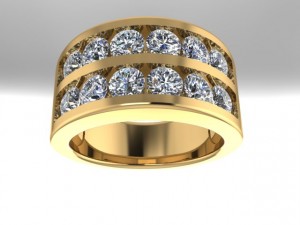 Tapered Two Channel Band