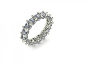 Diamond Eternity Ring 3.60Ctw