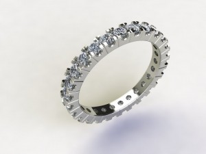 Diamond Eternity Ring 1.10Ctw