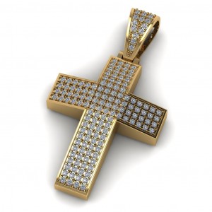 Diamond Cross Pendant 2.34Ctw