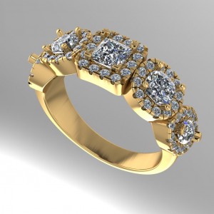 Diamond Anniversary Ring 1.60Ctw