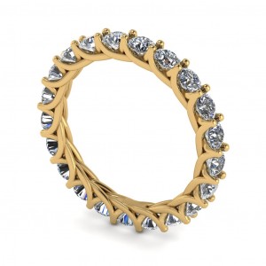 Diamond Round Cut Eternity Ring 1.85Ctw