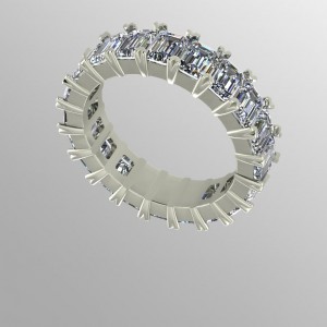 Diamond Eternity Ring 5.10Ctw