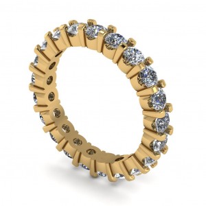 Diamond Round Cut Eternity Ring 1.70Ctw