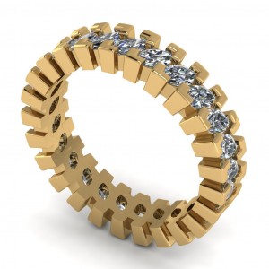 Diamond Marquise Eternity Ring 1.80Ctw
