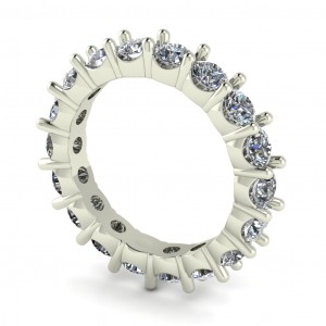 Diamond Round Cut Eternity Ring 2.65Ctw